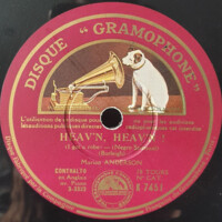 <a href="/omeka/items/browse?advanced%5B0%5D%5Belement_id%5D=50&advanced%5B0%5D%5Btype%5D=is+exactly&advanced%5B0%5D%5Bterms%5D=Heav%27n%2C+Heav%27n+%28I+Got+a+Robe%29">Heav'n, Heav'n (I Got a Robe)</a>