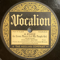 http://spirituals-database.com/images/HayesGoDownMosesVocalion.jpg